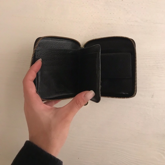 Mulberry Wraparound Zipper Purse/Wallet - Picture 2 of 4